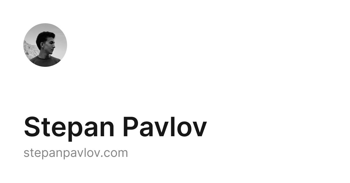 Stepan Pavlov